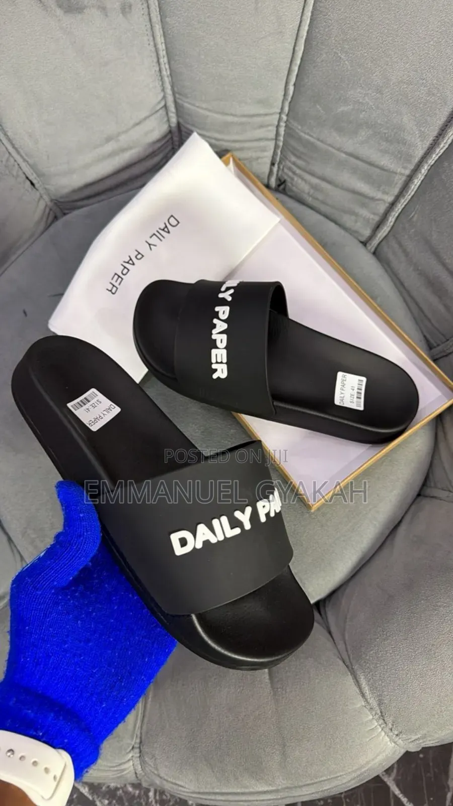 Adidas, Burberry, Daily Paper Slippers, D G Slide