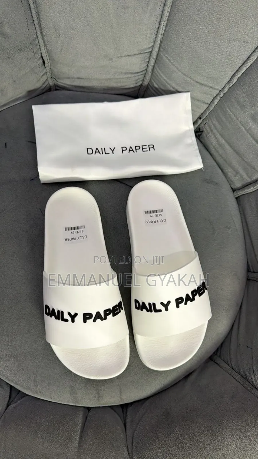Adidas, Burberry, Daily Paper Slippers, D G Slide