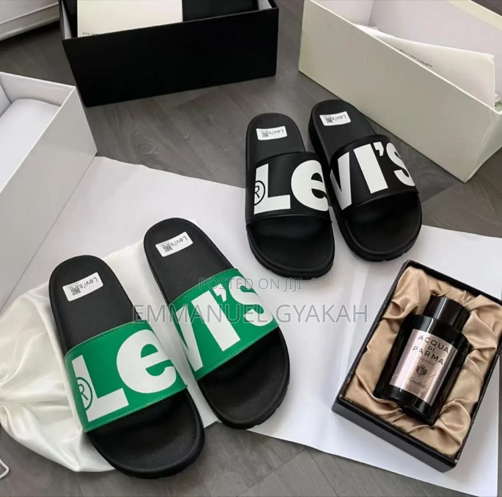 Adidas, Burberry, Daily Paper Slippers, D G Slide