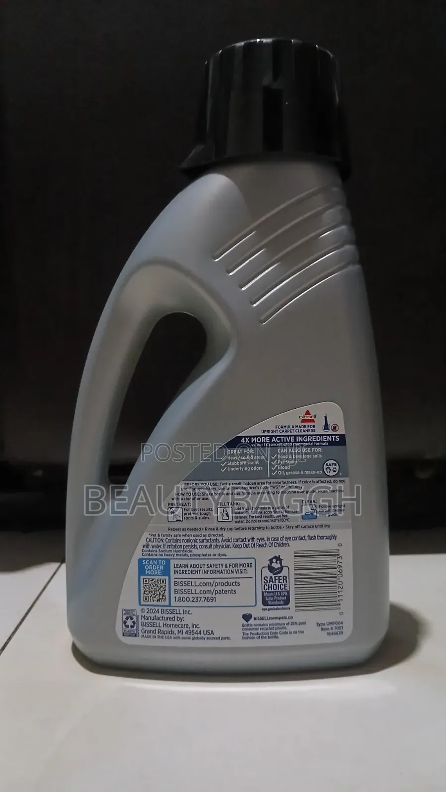 BISSELL Pro Max Clean + Protect Carpet Formula (50 FL OZ / 1.47 L)