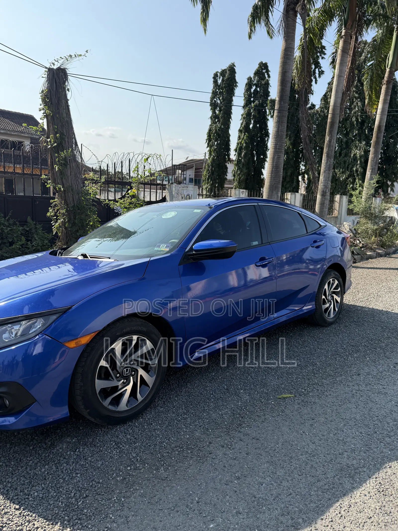 Honda Civic EX Sedan 2018 Blue