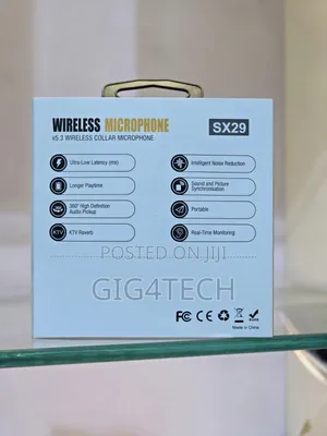 Universal Wireless Microphone for Smartphone Android and iPhone