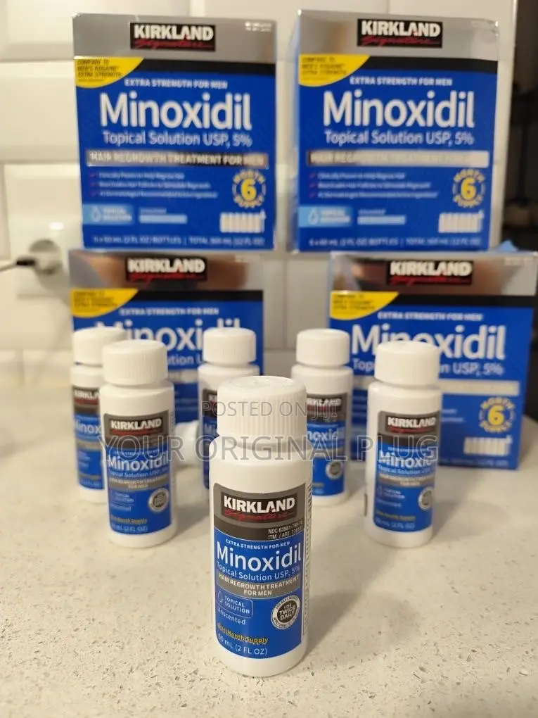 Kirkland Minoxidil 5% Topical Solution | Hair Beard Growth.