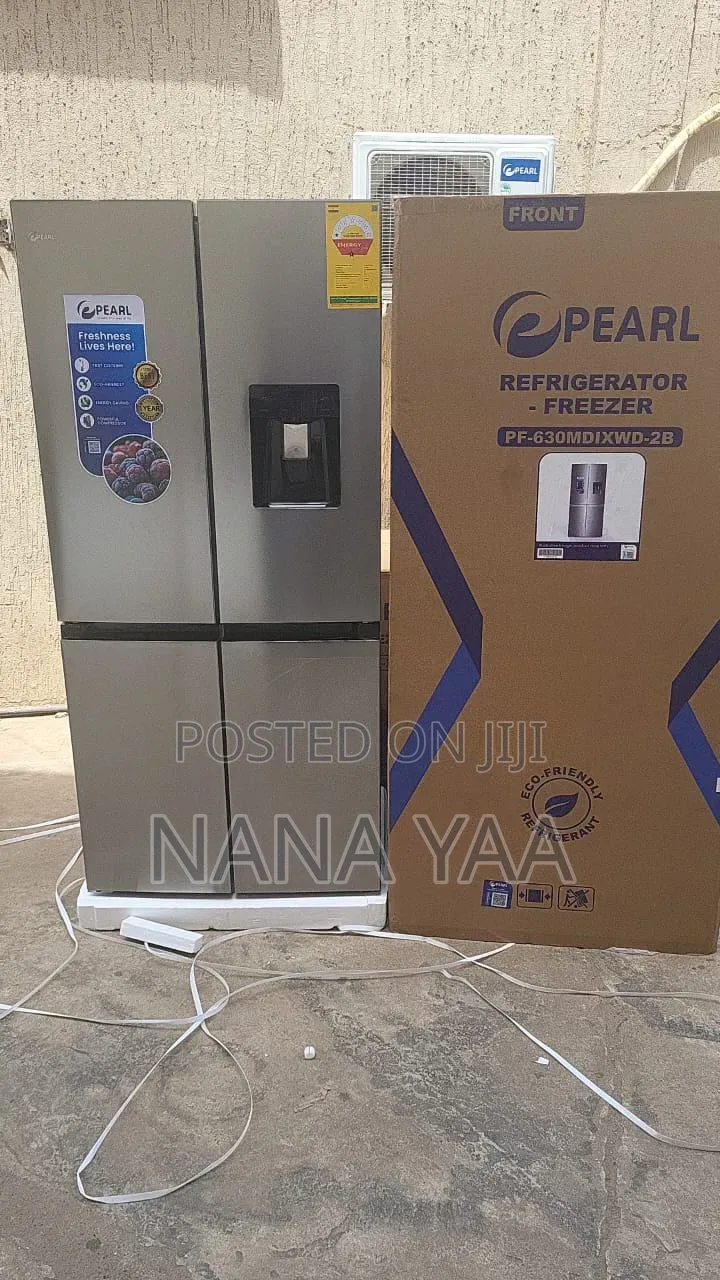 Pearl 4 Doors Side by Side Refrigerator 482 Litres Frost Free