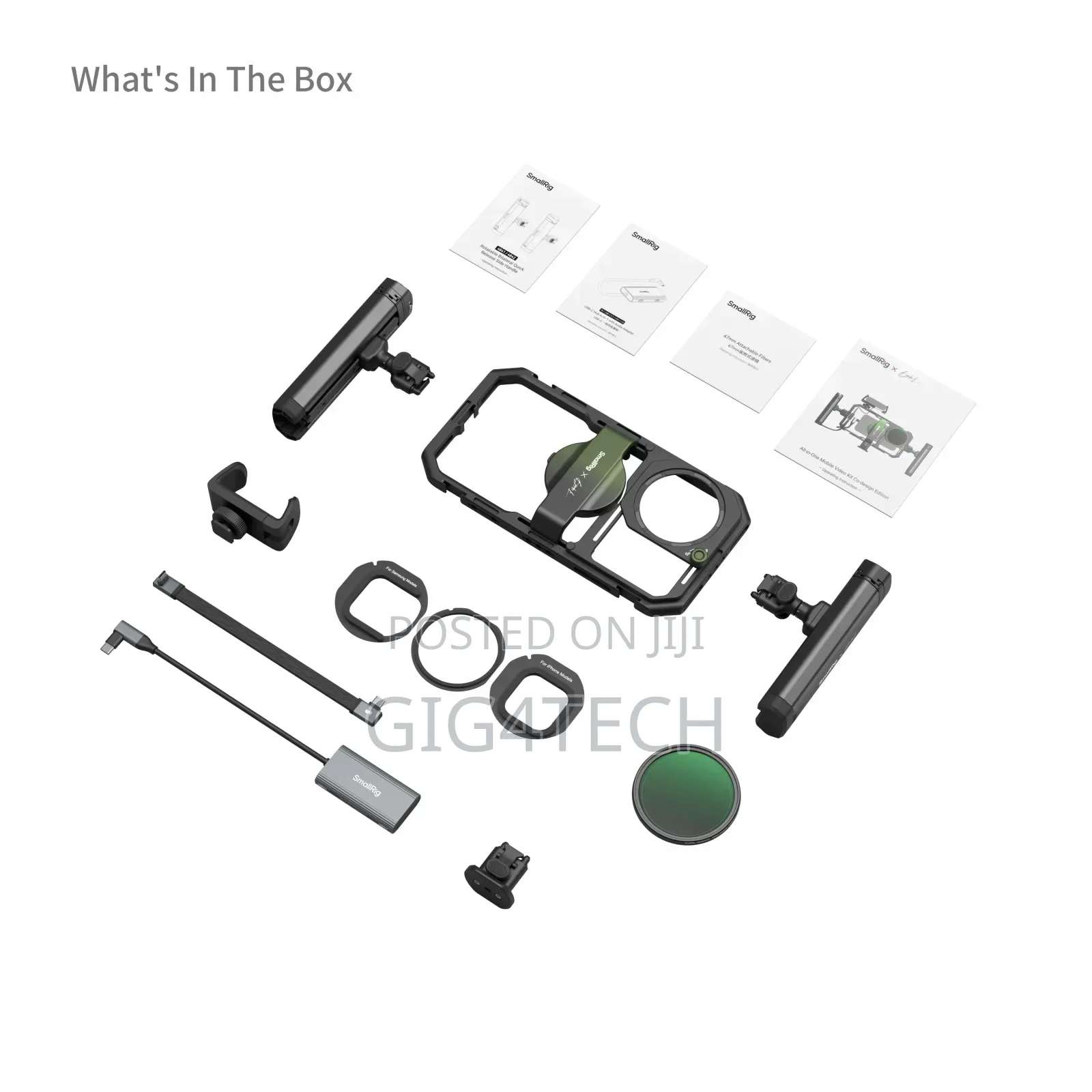 SmallRig Mobile Video Kit | Quick-Release Cage | Phone Cage