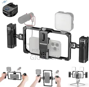 NEEWER Universal Phone Cage Video Rig With Side Handle