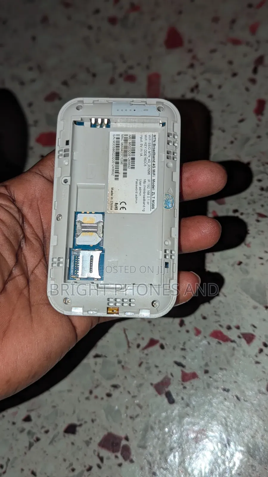 MTN Broadband 4G MiFi (Portable)
