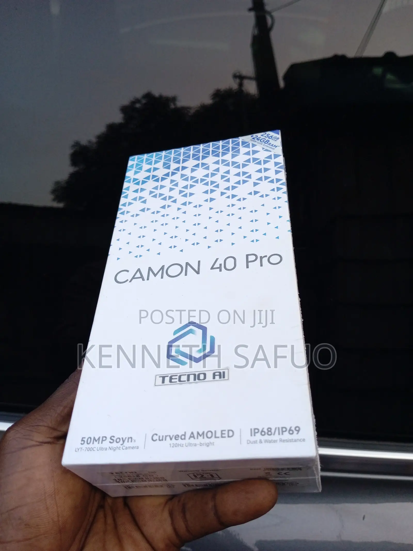 New Tecno Camon 40 Pro 5G 256 GB Blue