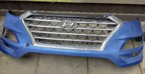 Original 2016 Hyundai Tucson- Front Bumper Blue Complete