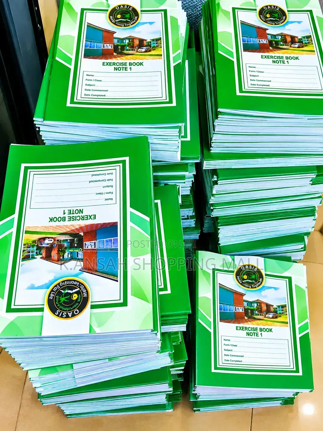 Customized or Branded Exercise Books
