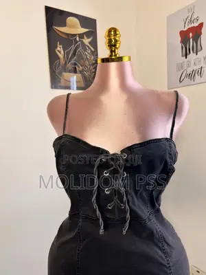 Denim Short Dress