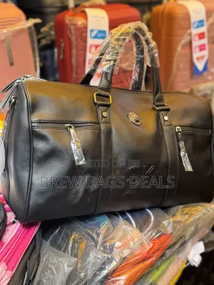 Premium Quality Sunsilk Pure Leather Large Duffle Traveling Bag.