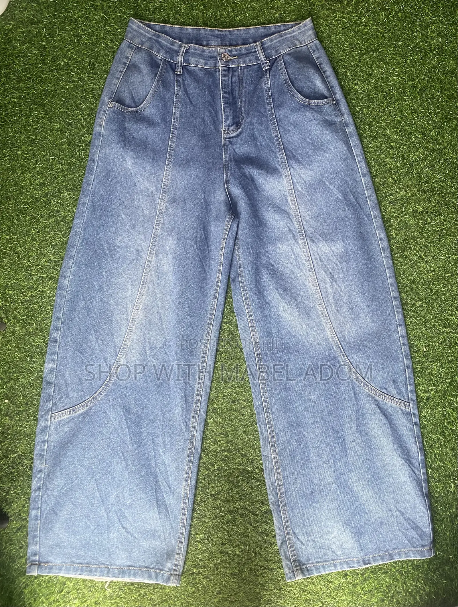 Unisex Jeans Baggy