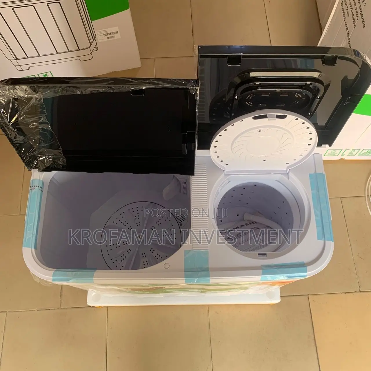 Tamashi 8kg Twin Tub Washing Machine