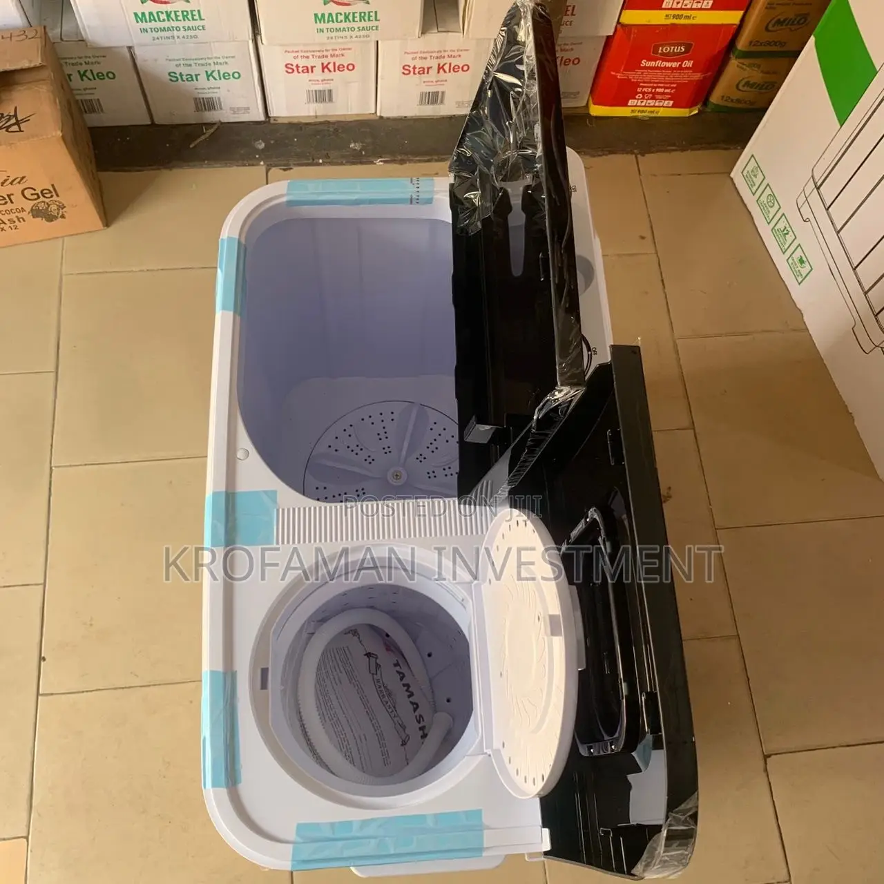Tamashi 8kg Twin Tub Washing Machine