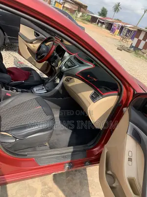 Hyundai Elantra GLS Automatic 2012 Red