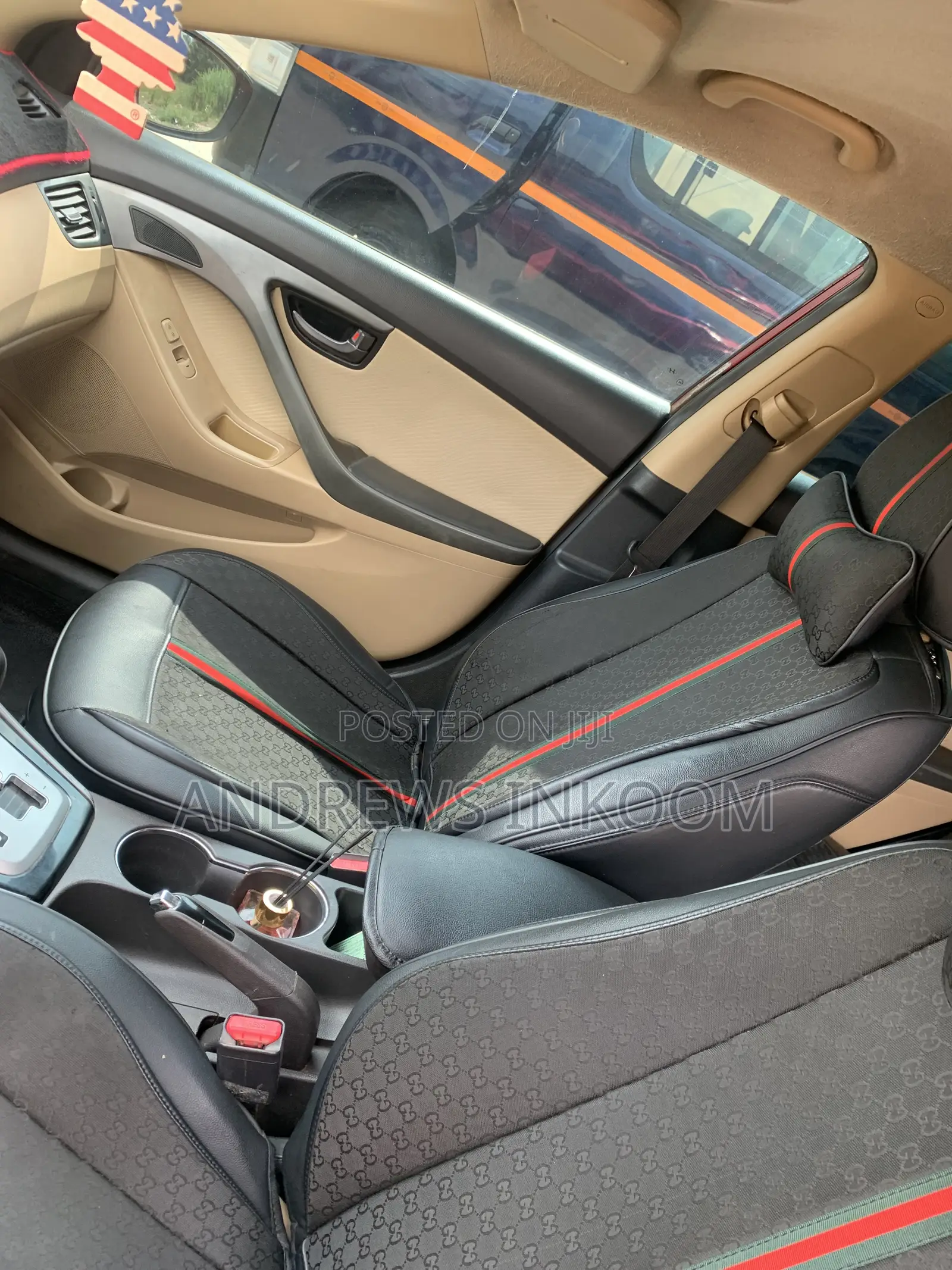 Hyundai Elantra GLS Automatic 2012 Red