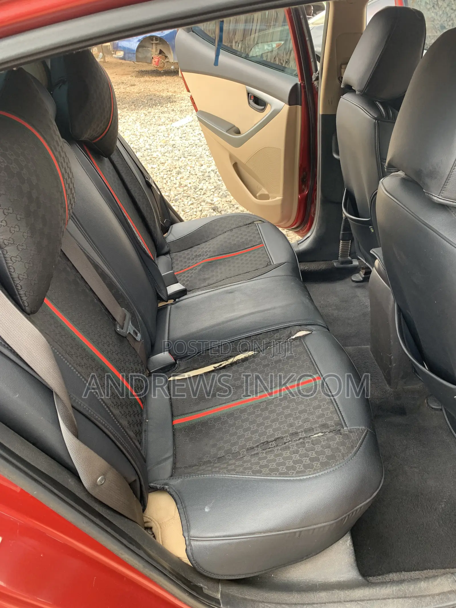Hyundai Elantra GLS Automatic 2012 Red