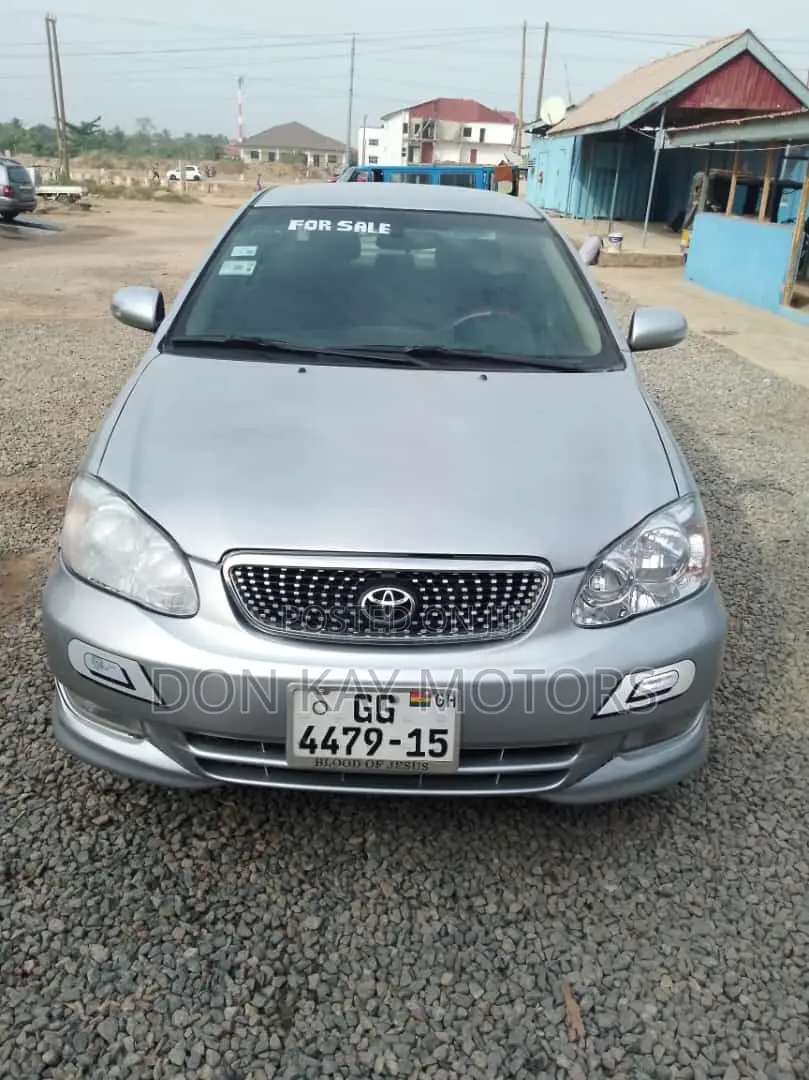Toyota Corolla S 2007 Silver
