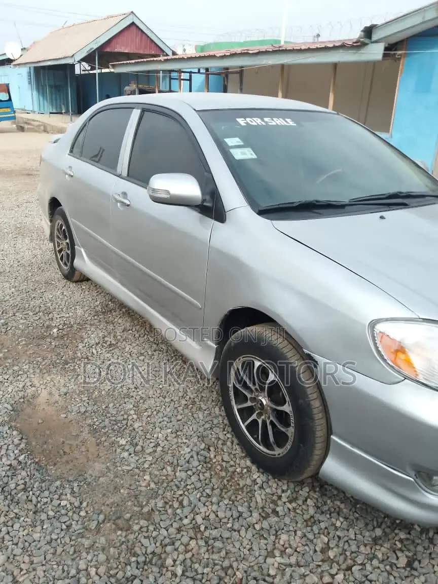 Toyota Corolla S 2007 Silver
