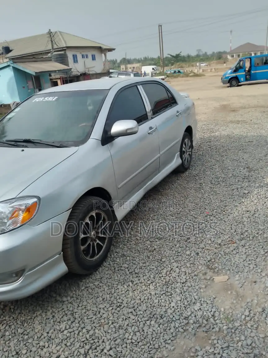 Toyota Corolla S 2007 Silver