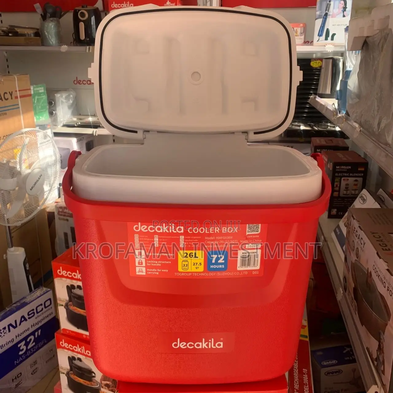 Decakila Hot/Cold Ice Chest 26Litres