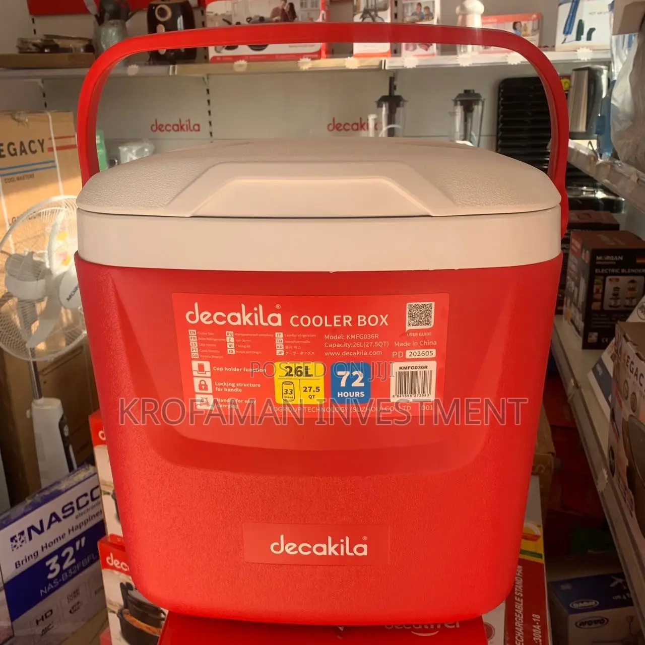 Decakila Hot/Cold Ice Chest 26Litres