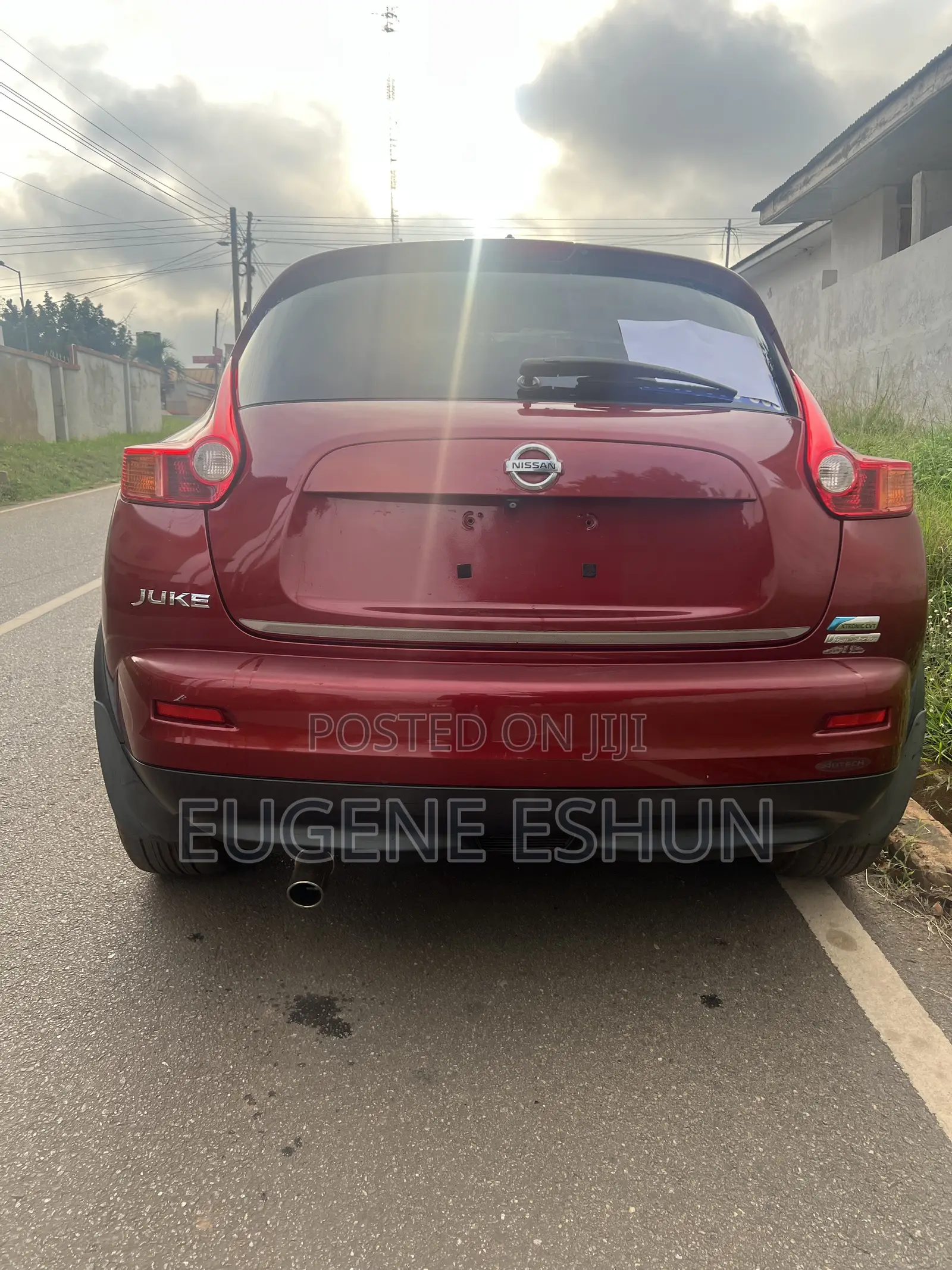 Nissan Juke 2014 Red
