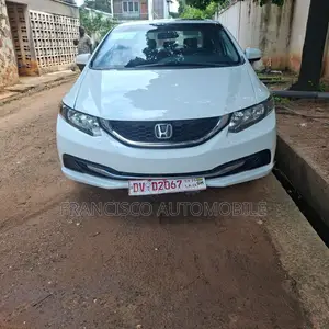 Honda Civic EX 4dr Sedan (1.8L 4cyl CVT) 2015 White