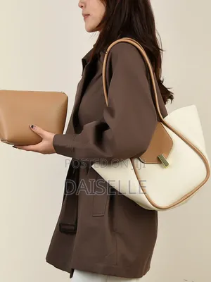 Luxury Tote Bag With Inner Pouch