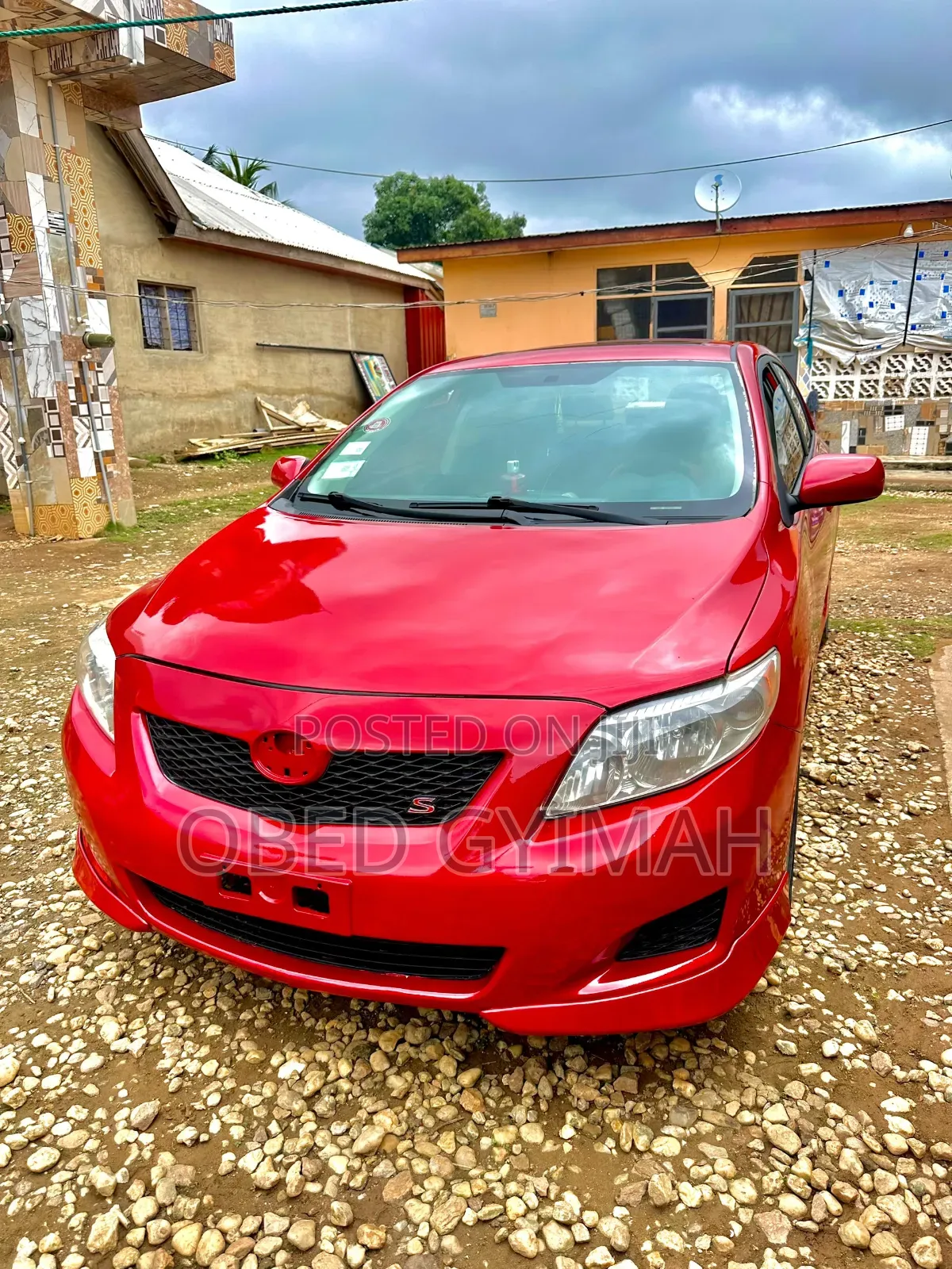 Toyota Corolla 2010 Red