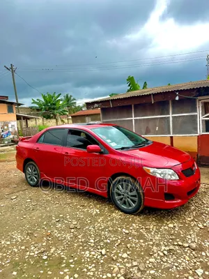 Toyota Corolla 2010 Red
