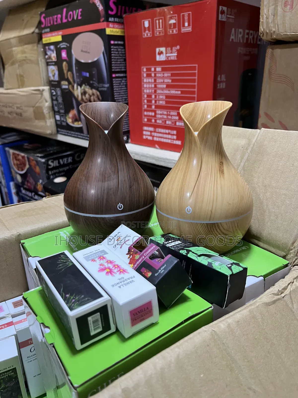 Humidifier Diffuser With 2 Essential Oils