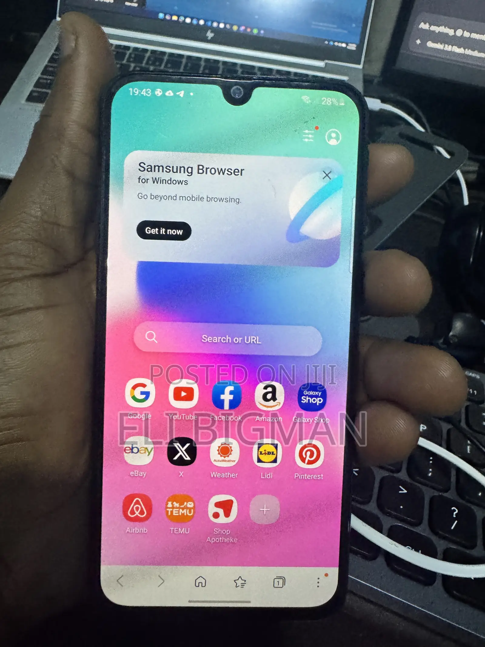 Samsung Galaxy A40 64 GB Black