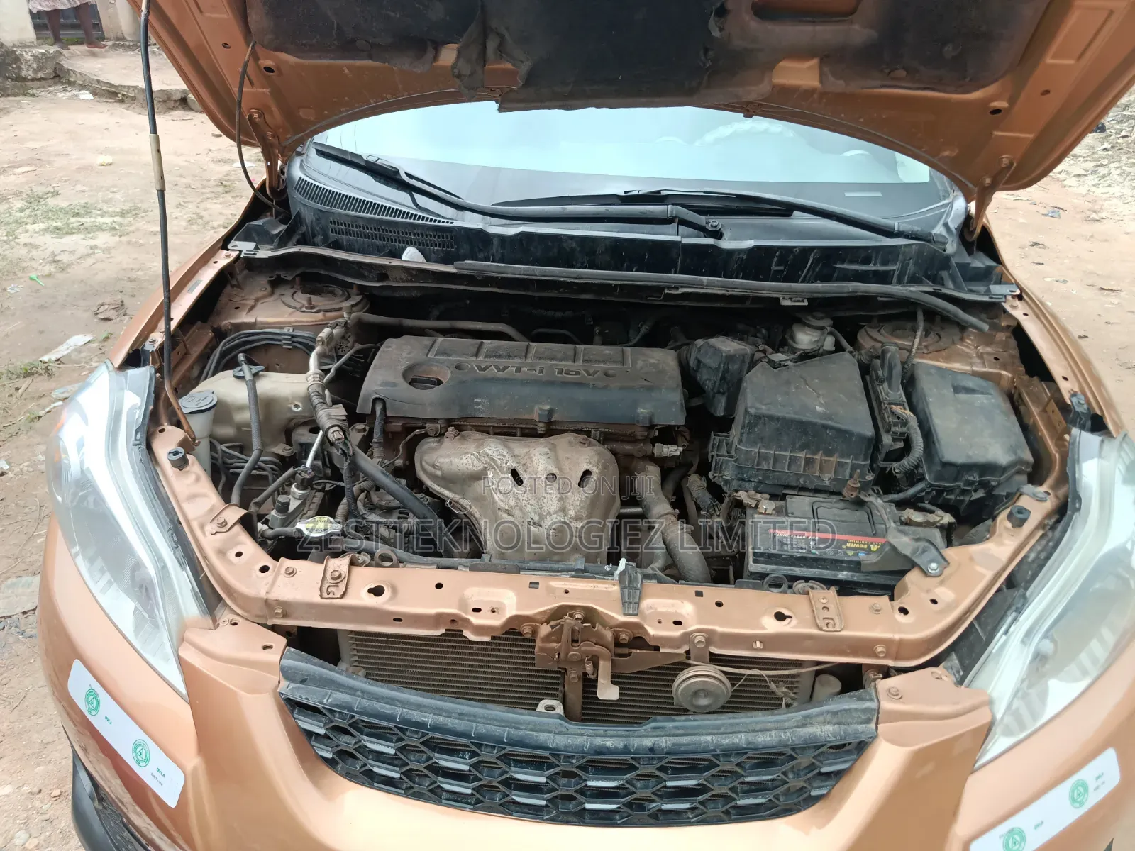 Toyota Matrix S Hatchback AWD (2.4L 4cyl 4A) 2009 Gold