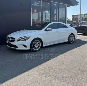 Mercedes-Benz CLA-Class 2018 White