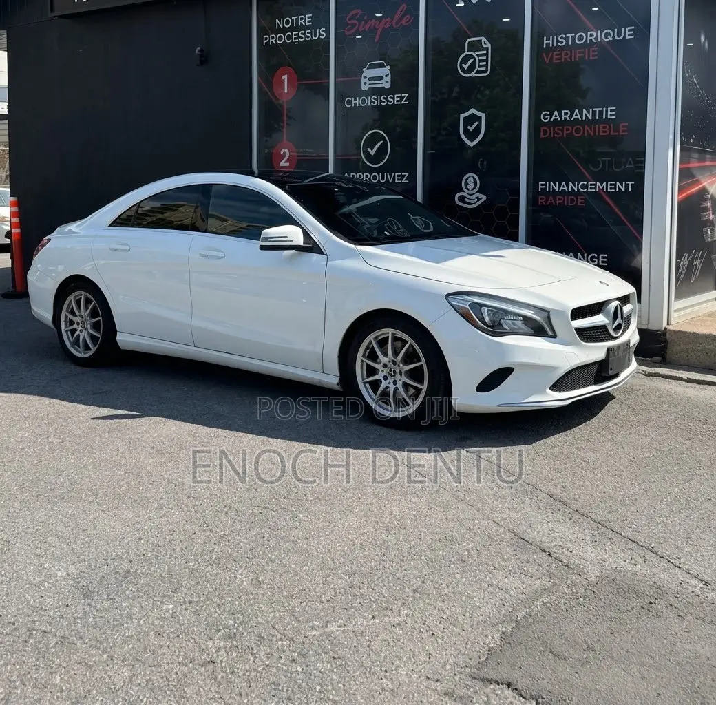 Mercedes-Benz CLA-Class 2018 White
