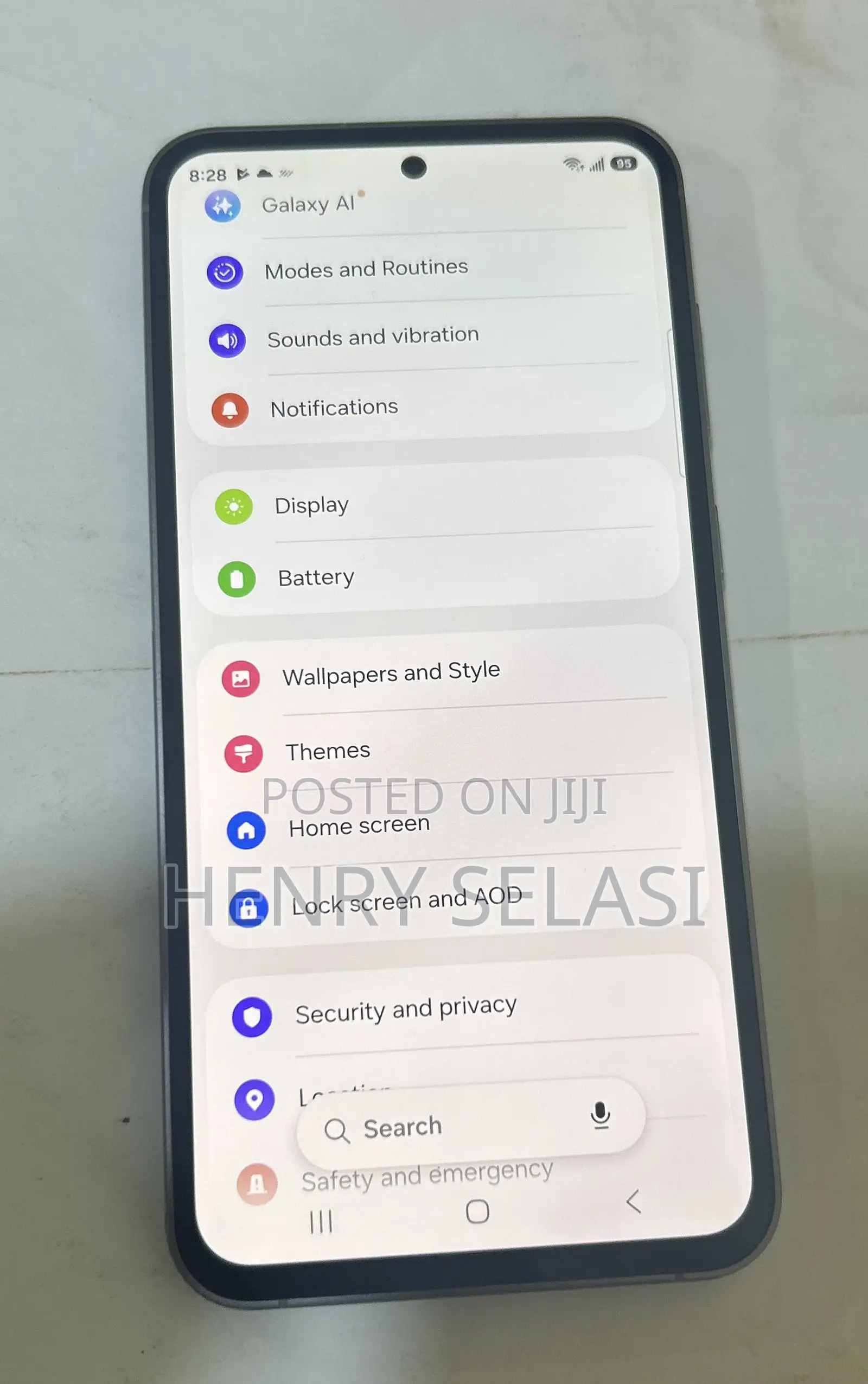 Samsung Galaxy S23 FE 128 GB Gray
