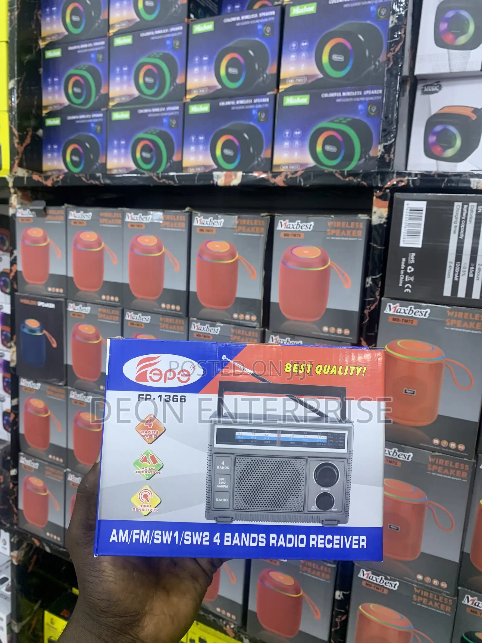 4 Band Radio Receiver