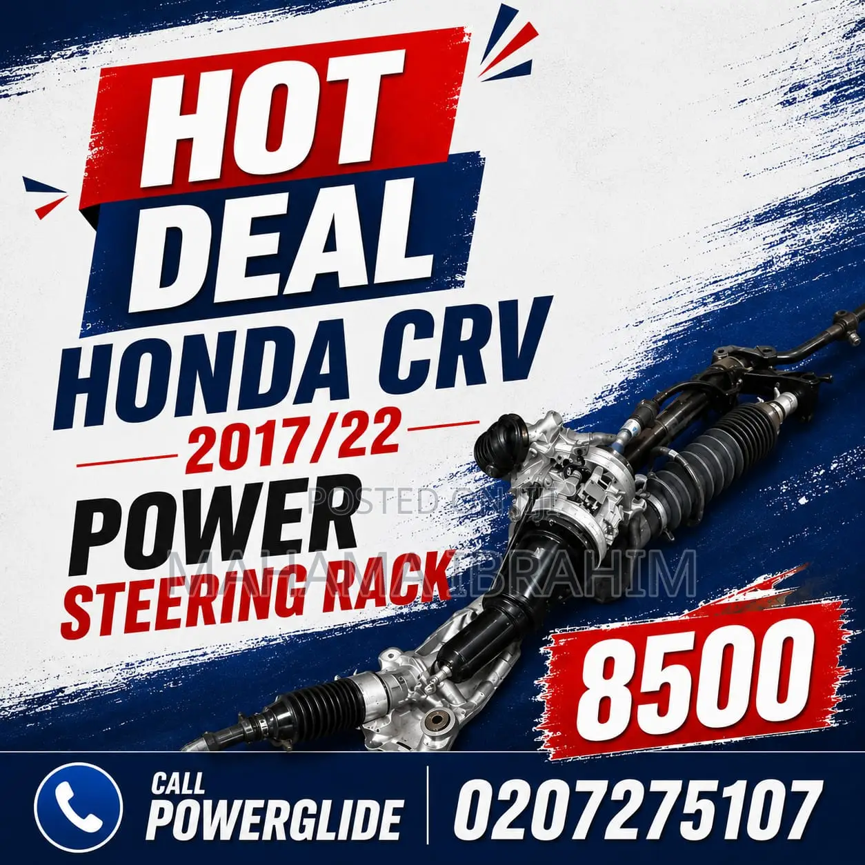 Honda CR-V 2017/2022 Power Steering Rack