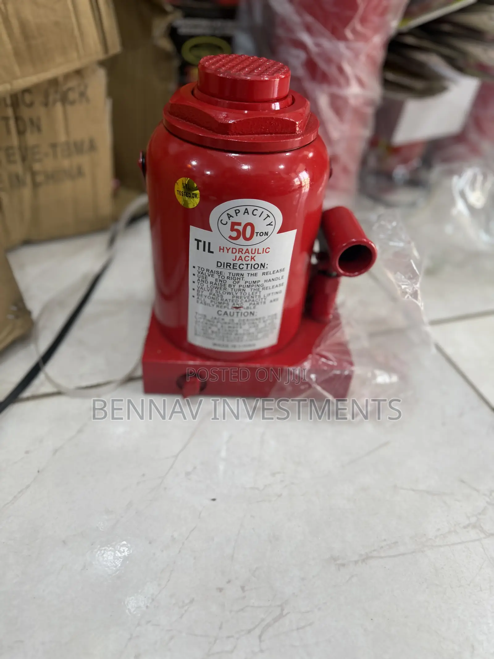 50Ton Heavy Duty Hydraulic Jack
