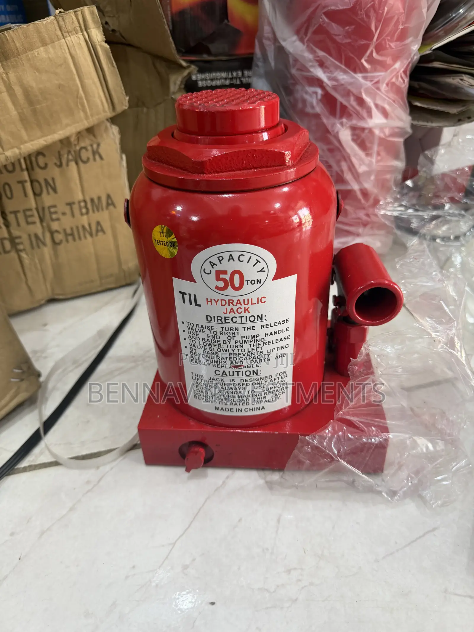 50Ton Heavy Duty Hydraulic Jack