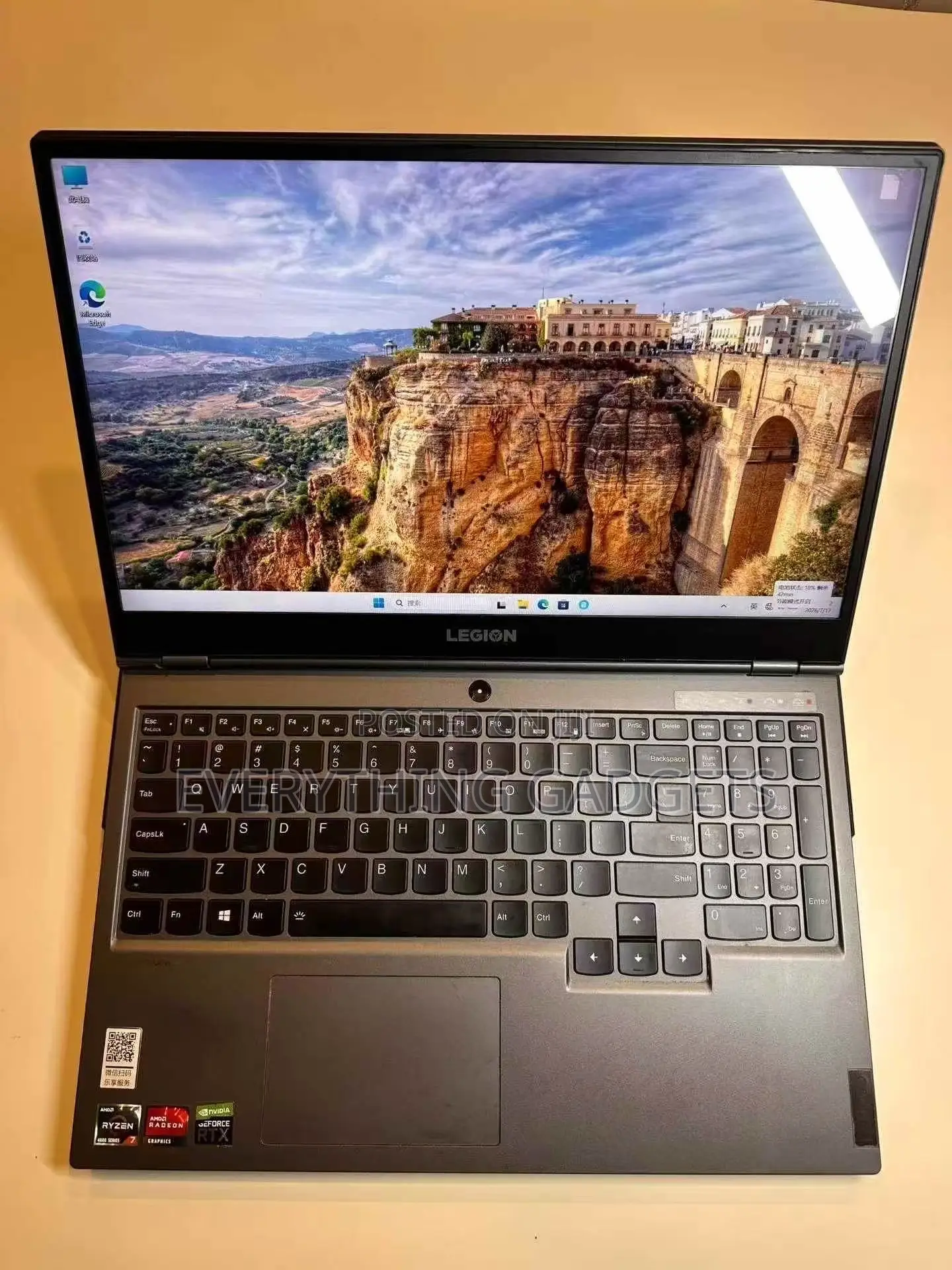Lenovo Legion Y7000P IRX9 Gaming Laptop 16GB AMD Ryzen 7 SSD 512GB