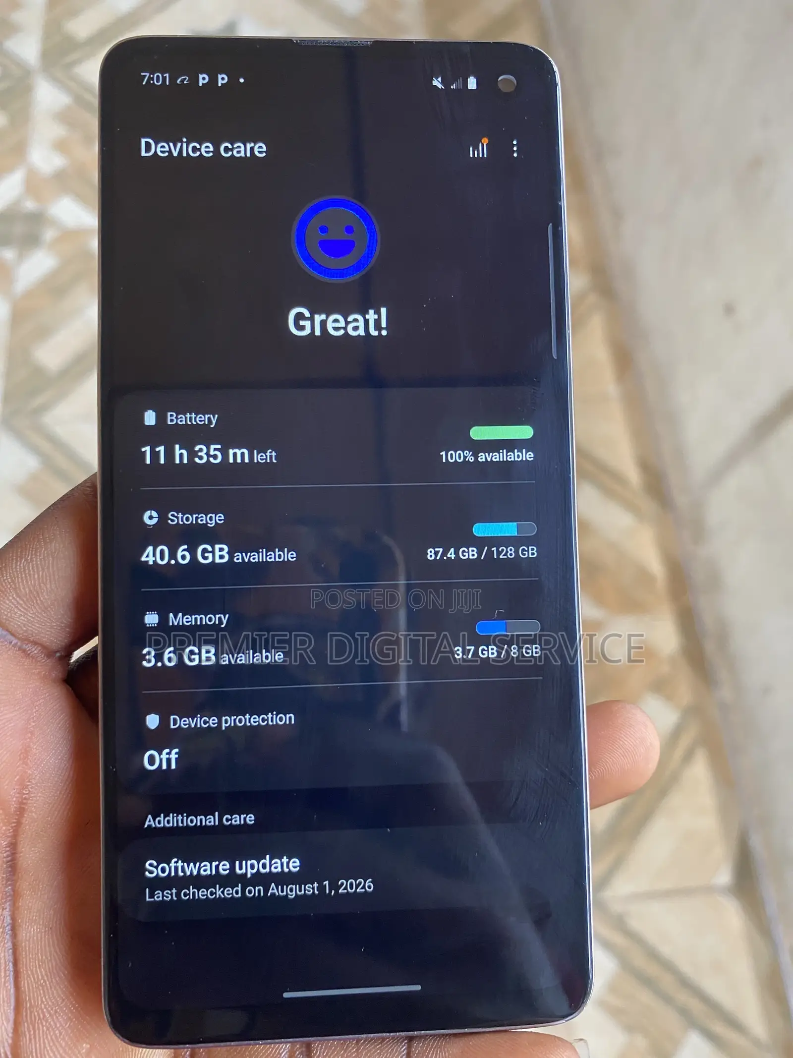 Samsung Galaxy S10 128 GB Black