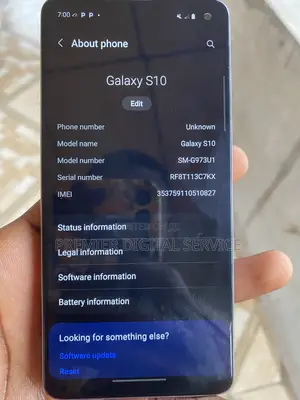 Samsung Galaxy S10 128 GB Black