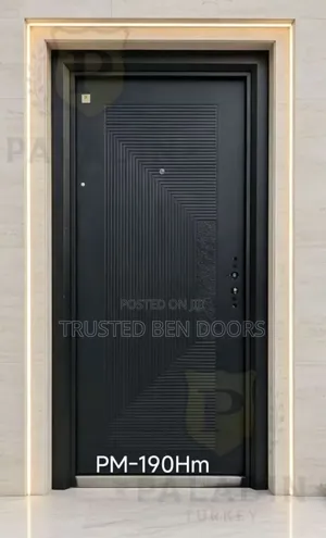Paladin Turkey Security Single Black Door for Homes
