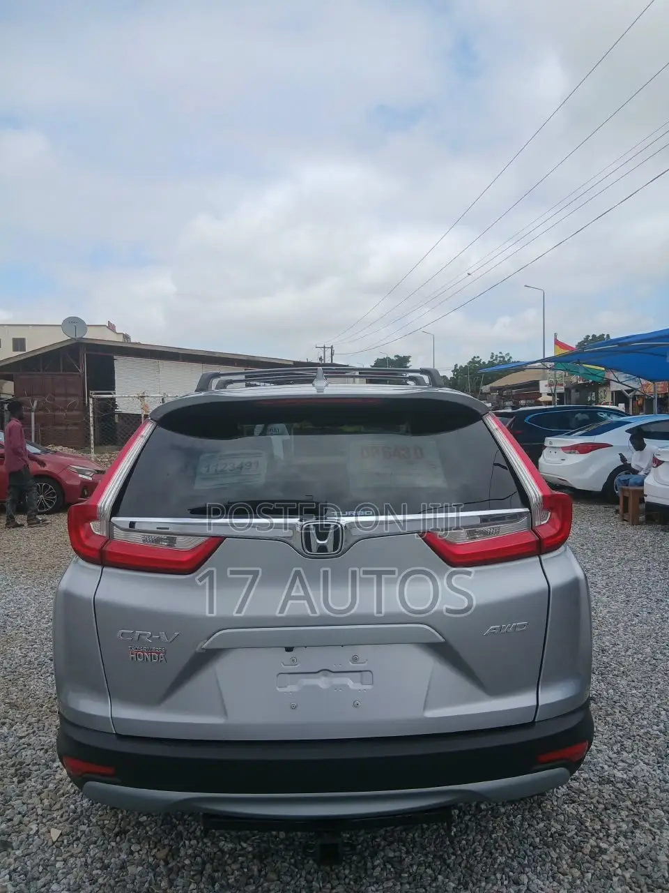 Honda CR-V EX AWD 2018 Silver