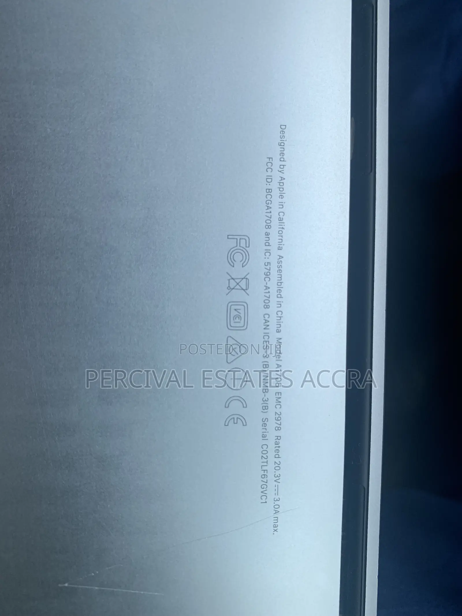 Laptop Apple MacBook 2016 8GB Intel Core i5 SSD 256GB