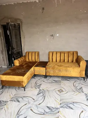 Quality and Modern Sectional Lshape Sofa From Afrobae Factory Direct