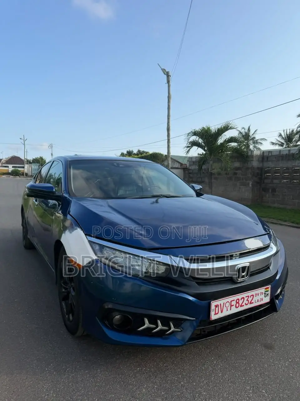 Honda Civic 2017 Blue